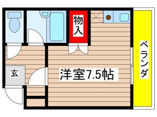 セントラルハイツ金山の物件間取画像